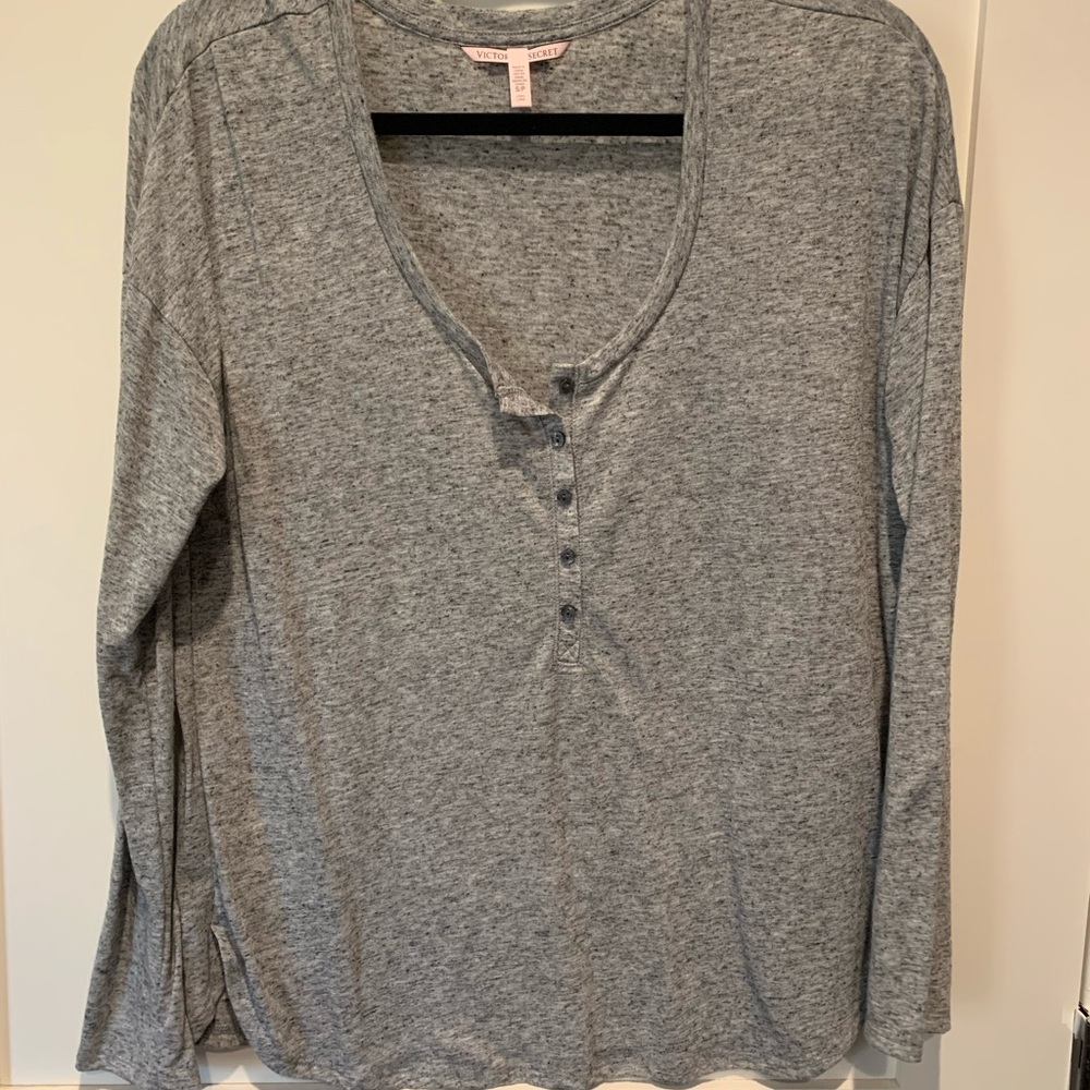 Victoria Secret Long Sleeve Button Front Shirt